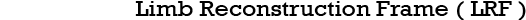 Hoffman Limb Reconstruction Frame logo
